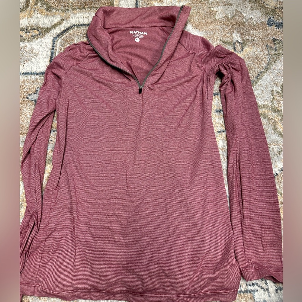 Nathan long sleeve quarter zip
